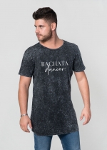 Bachata dancer acid wash man t-shirt